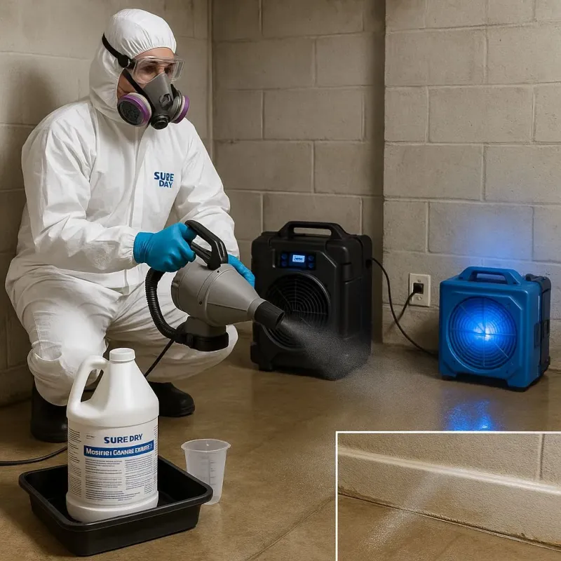 Sanitization and Odor Removal process in Lakehurst, NJ