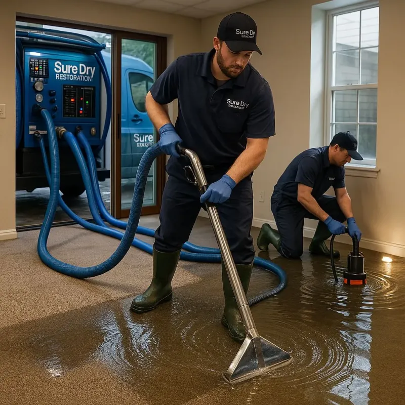 Water Extraction and Removal process in Lakehurst, NJ